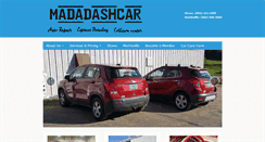 Desktop Screenshot of madadashcar.com