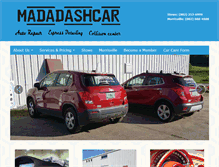 Tablet Screenshot of madadashcar.com